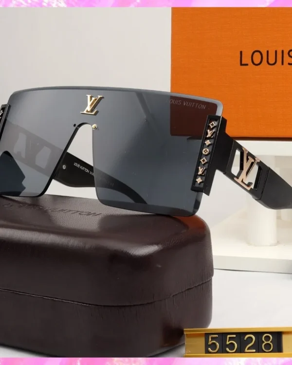 Monogram Rimless Shield UV Sunglasses