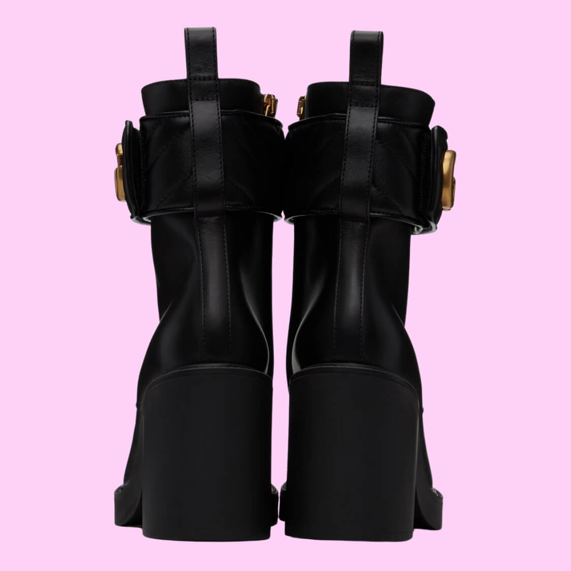 Monogrammed Marmont Ankle Boots 