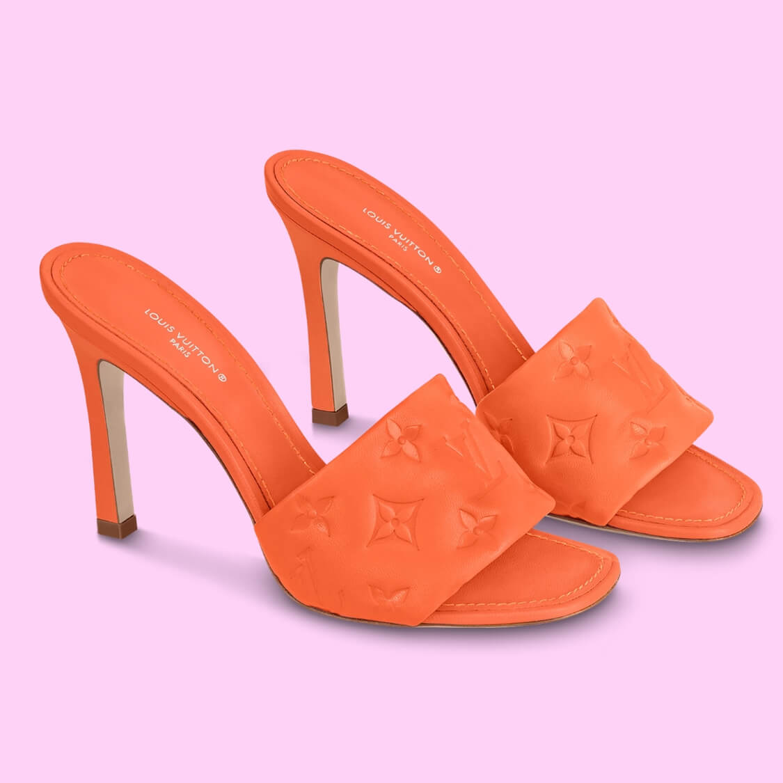 Heeled Revival Mule Sandals 