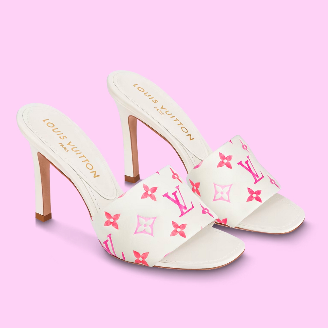 Heeled Revival Mule Sandals 