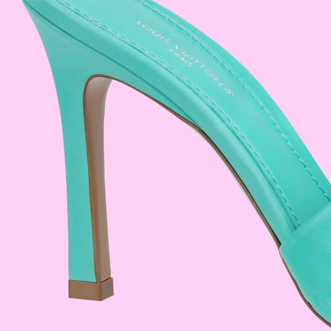 Heeled Revival Mule Sandals 