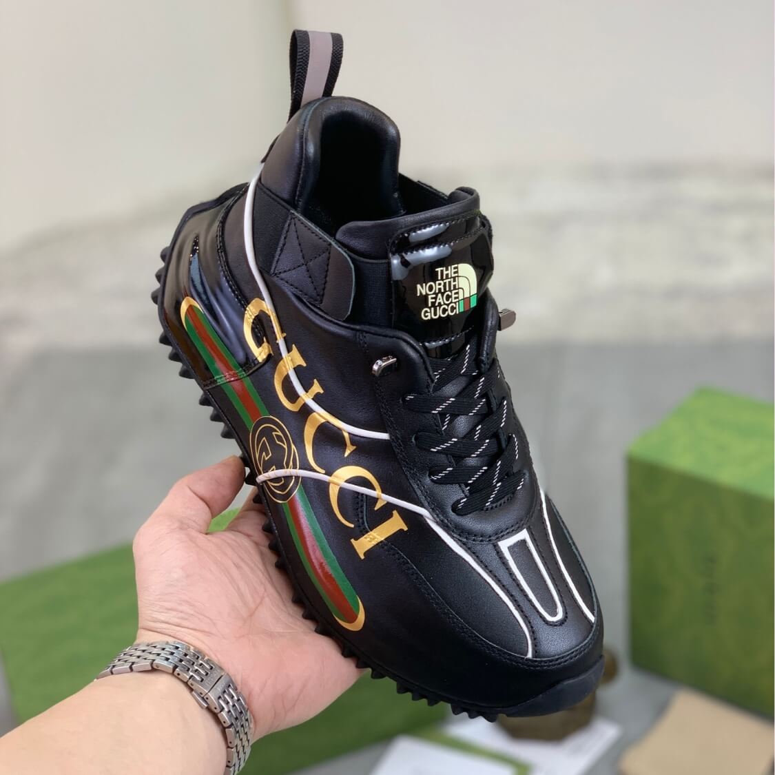 Rhyton Monogram Sneakers