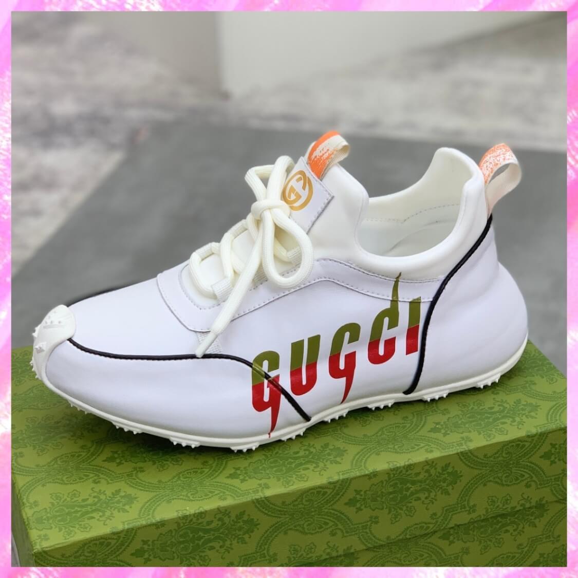 Seamless Grip Sole Monogram Sneakers 
