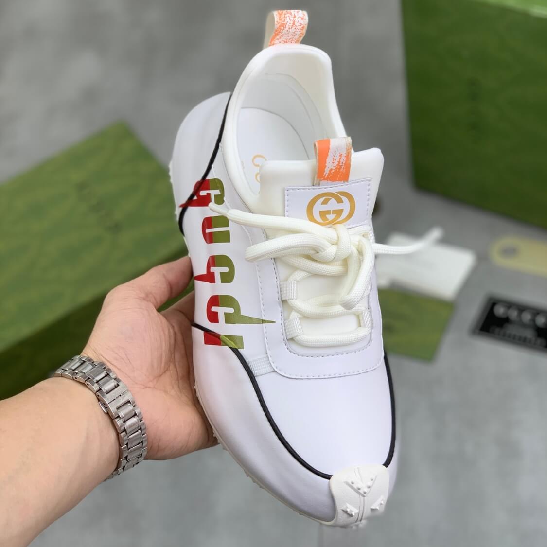 Seamless Grip Sole Monogram Sneakers 