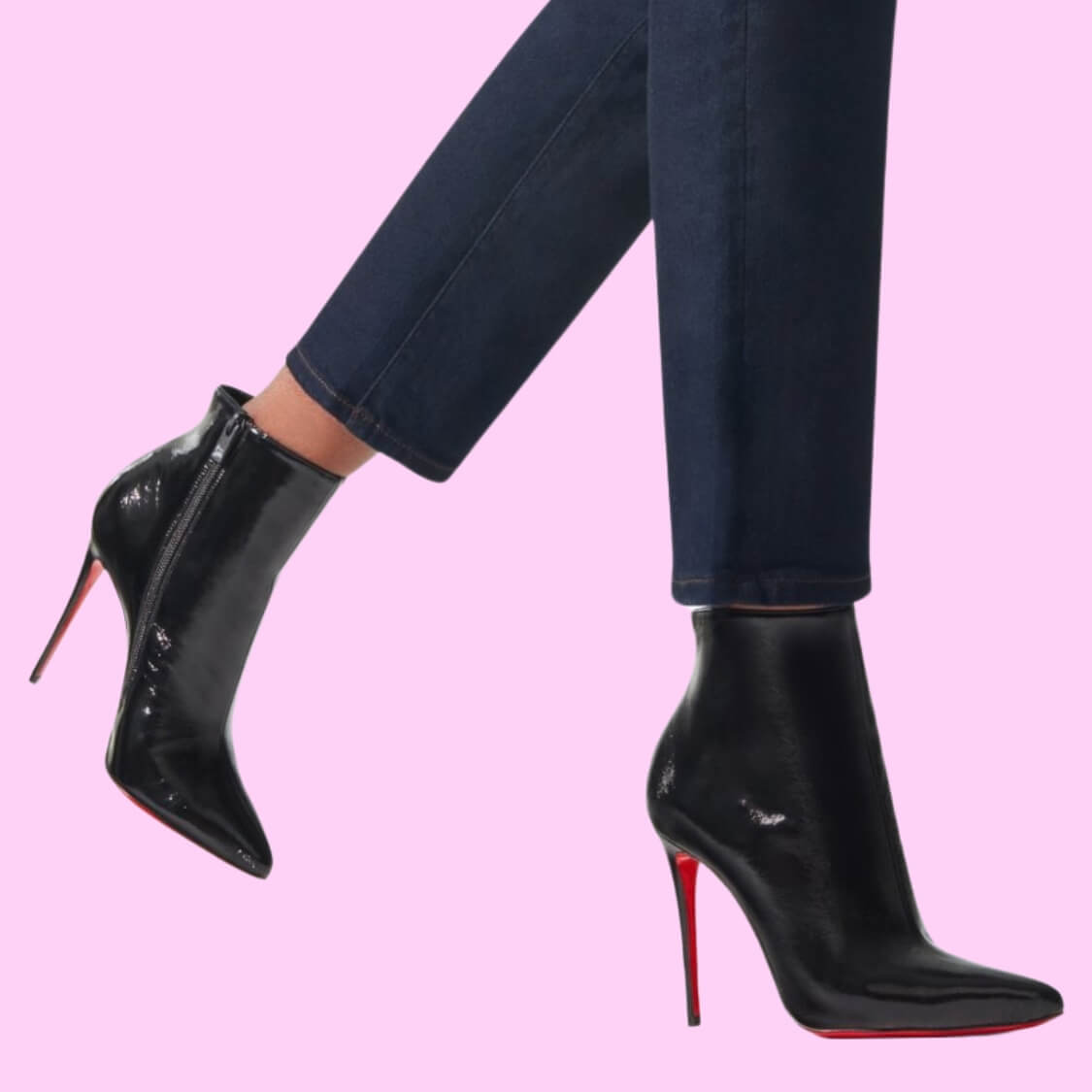 So Kate Booty Red Sole Ankle Boot