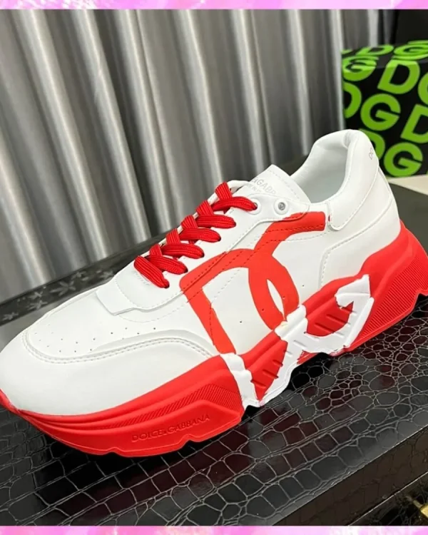 Thick Sole Monogram Sneakers
