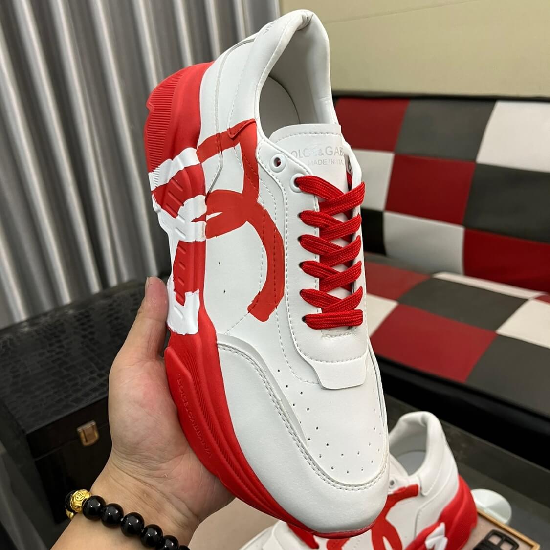 Thick Sole Monogram Sneakers