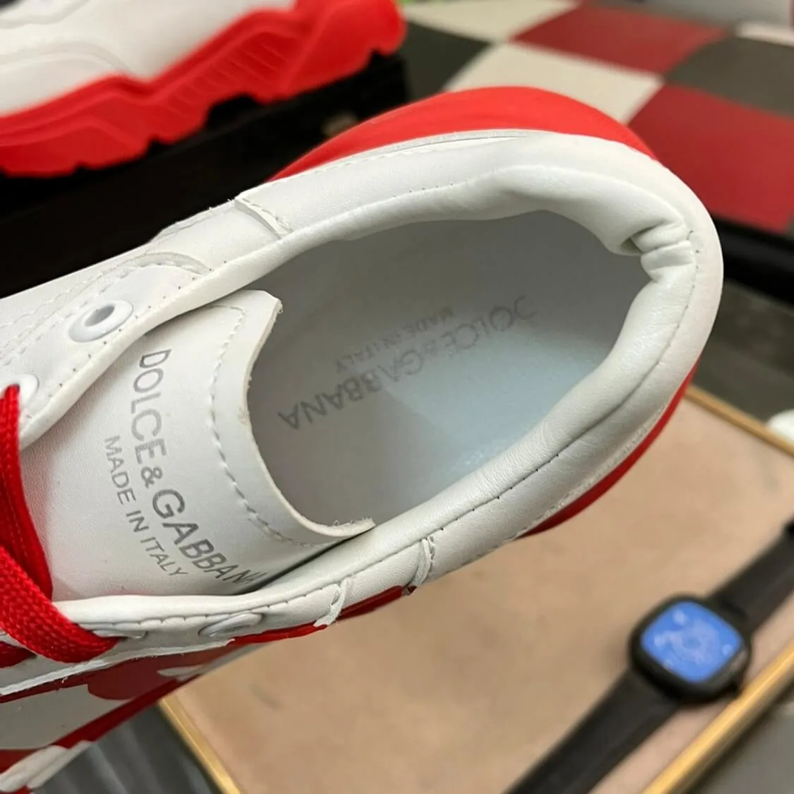 Thick Sole Monogram Sneakers