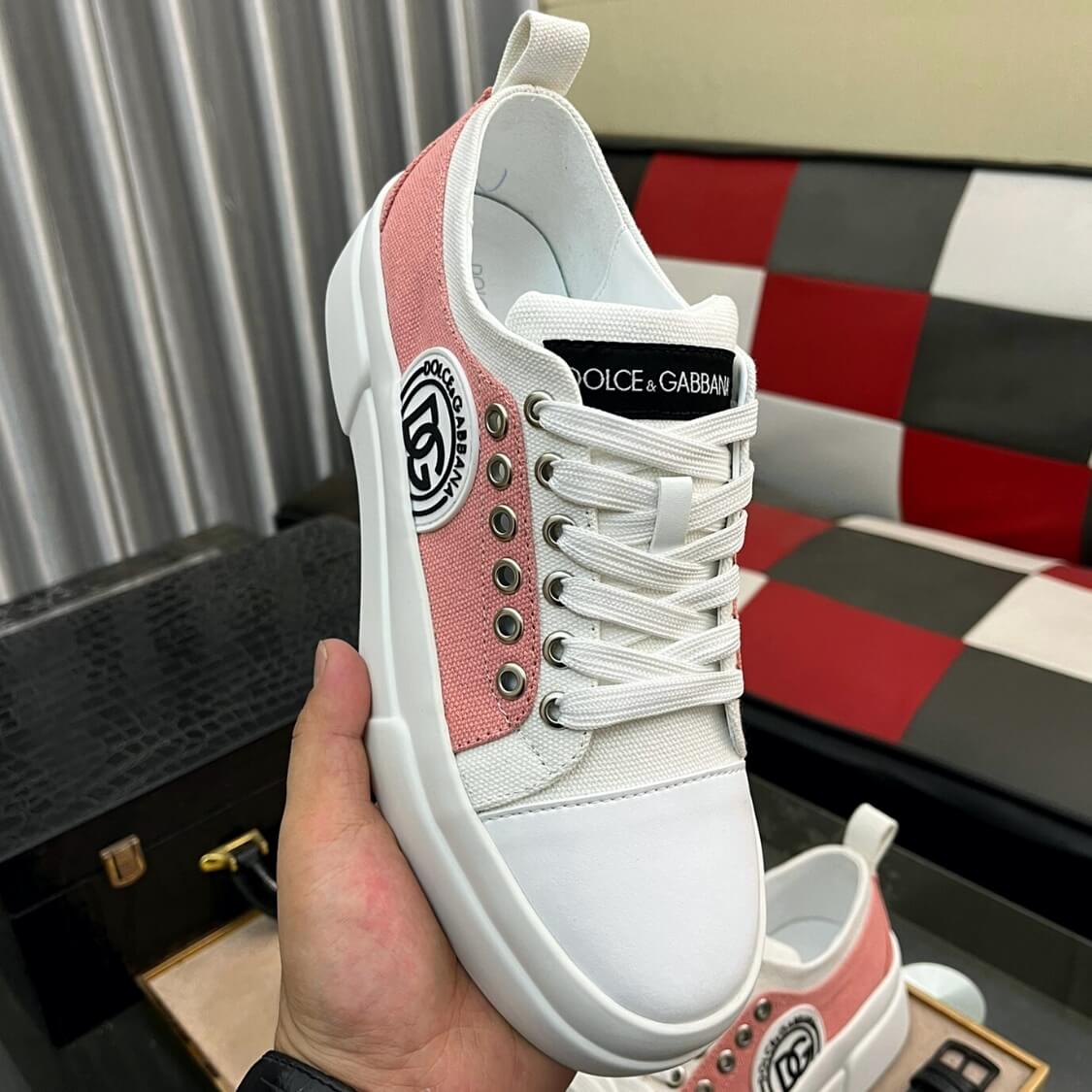 Two Tone Canvas Sneakers