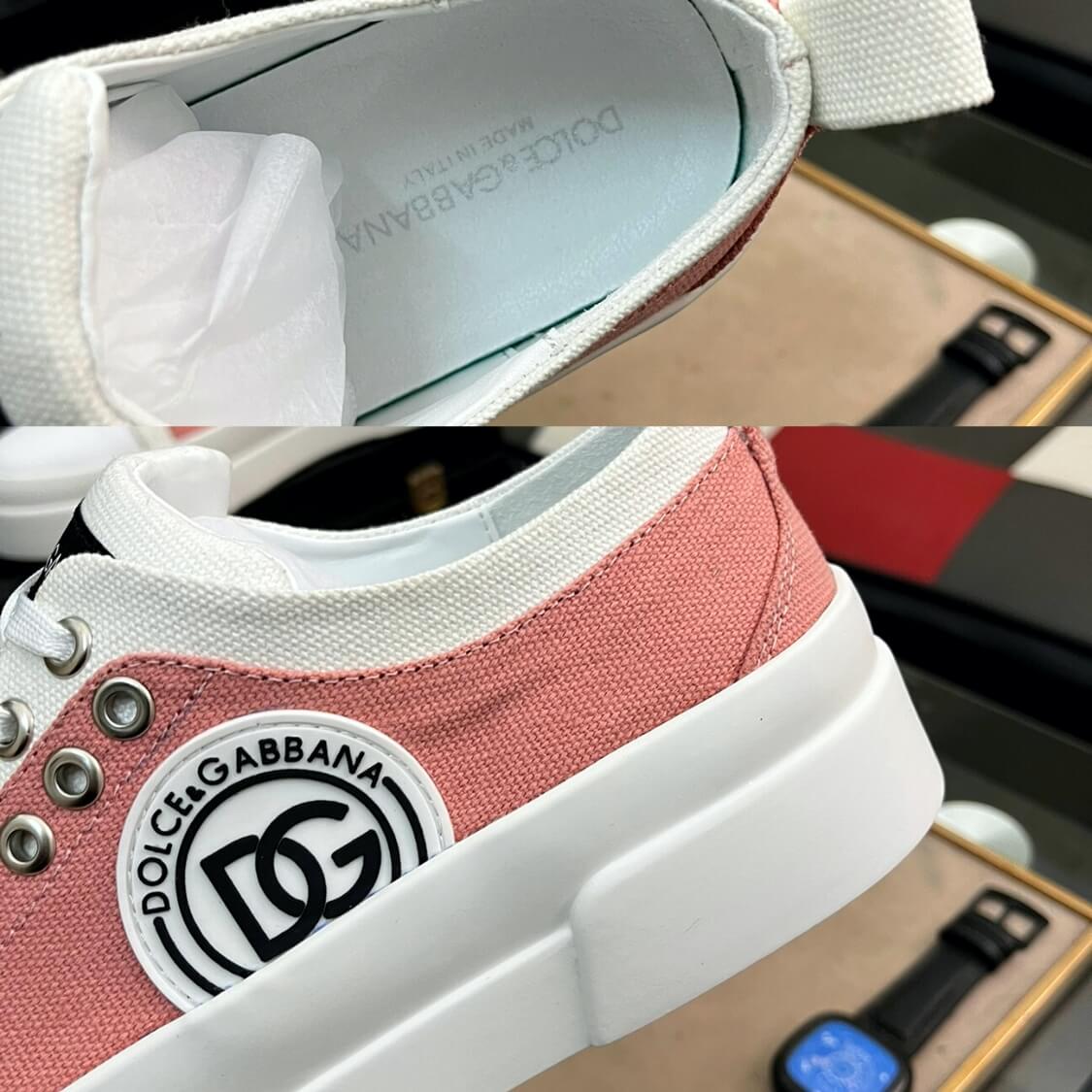 Two Tone Canvas Sneakers
