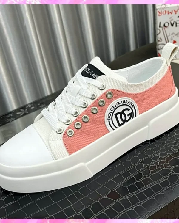 Two Tone Canvas Sneakers