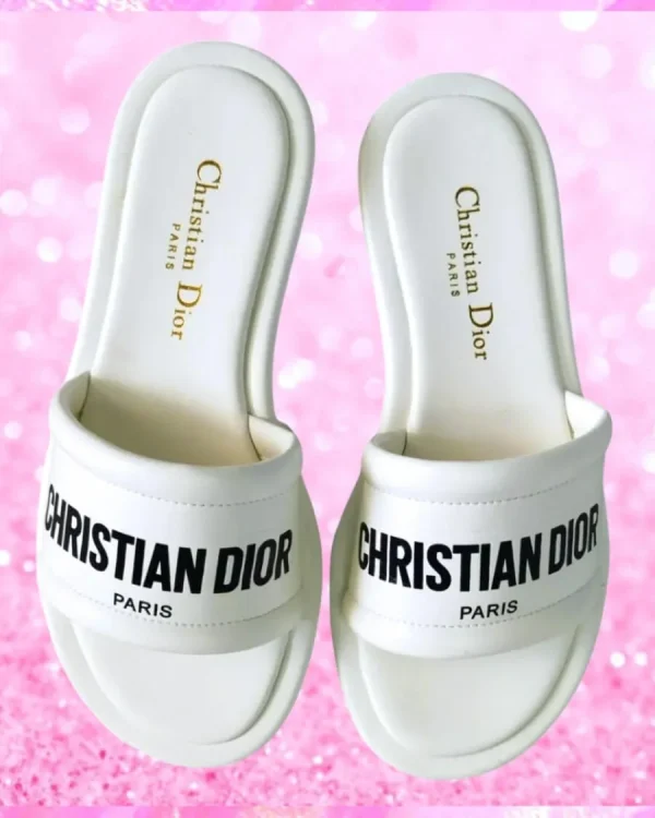 Comfort Everyday D Slides In White
