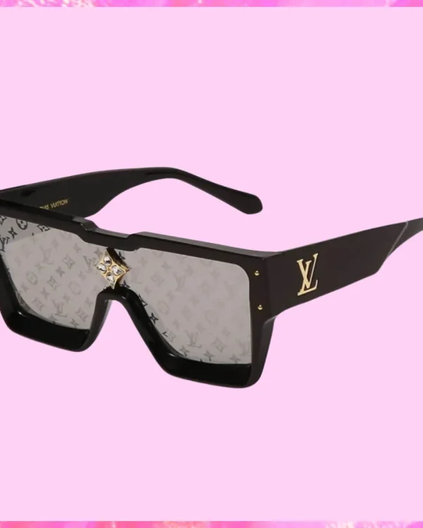 Crystal Logo Cyclone Sunglasses
