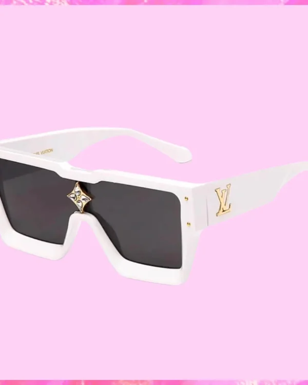 Crystal Logo Cyclone Sunglasses
