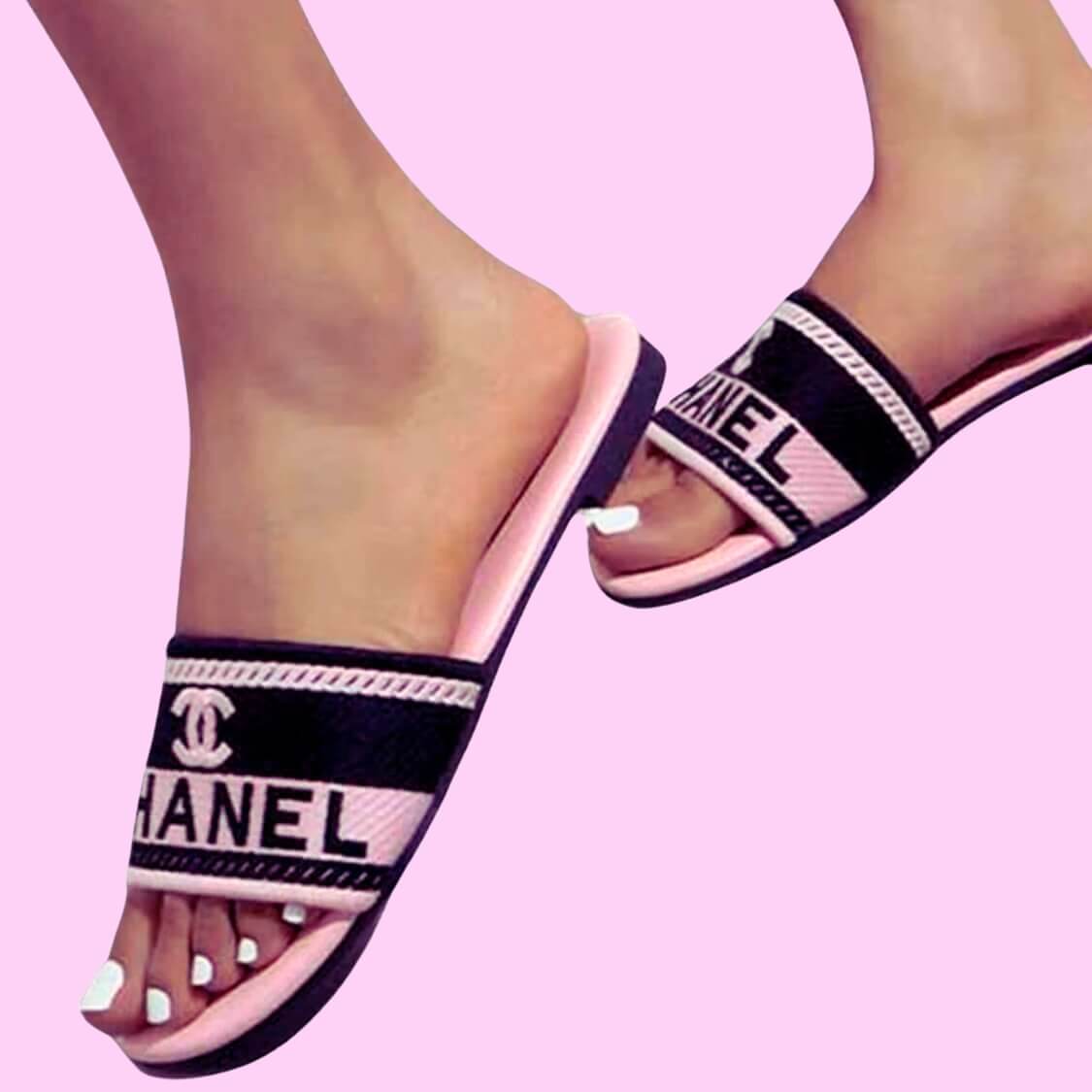 Flat Slip-on Casual Sandals