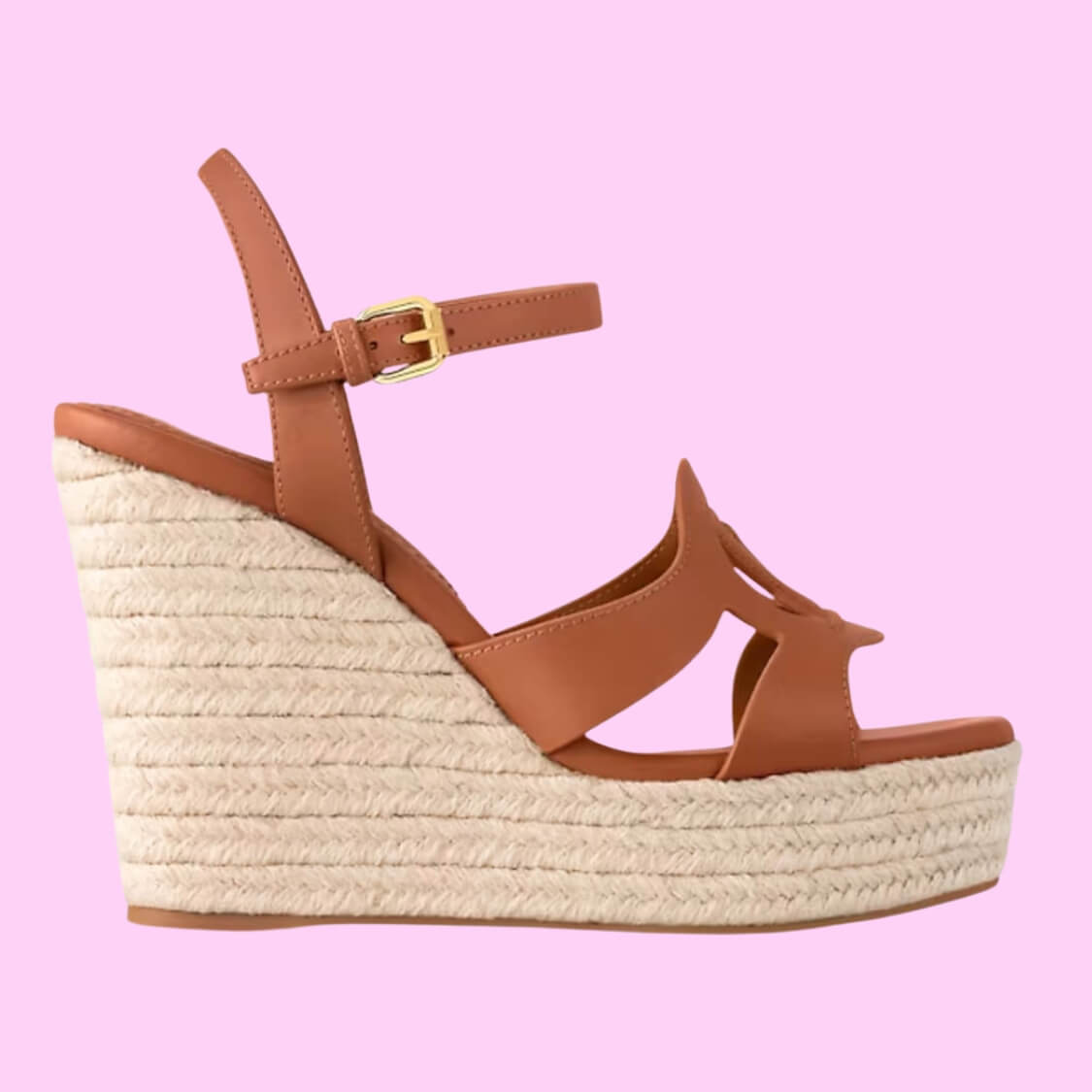 Designer Espadrille Wedge Sandals