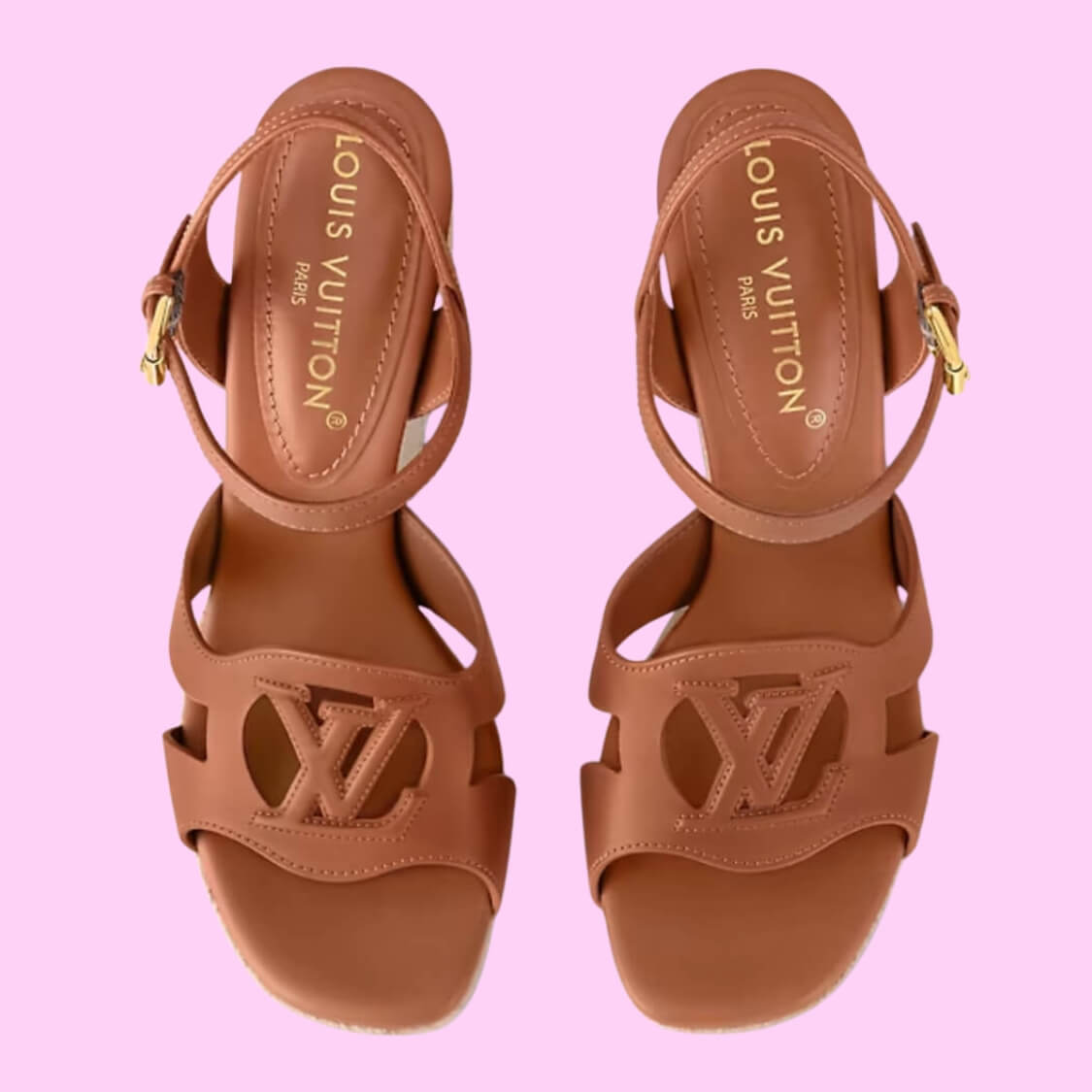 Designer Espadrille Wedge Sandals