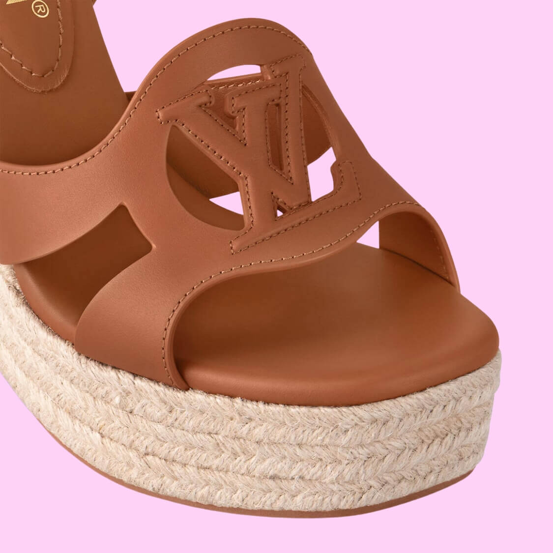 Designer Espadrille Wedge Sandals