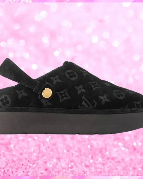 Embossed Aspen Platform Clog