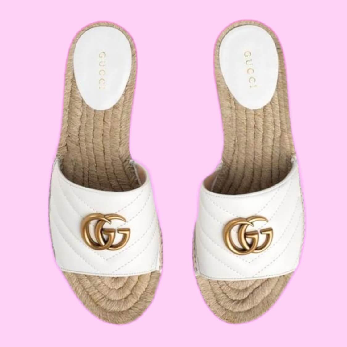 Espadrille Slide Sandals
