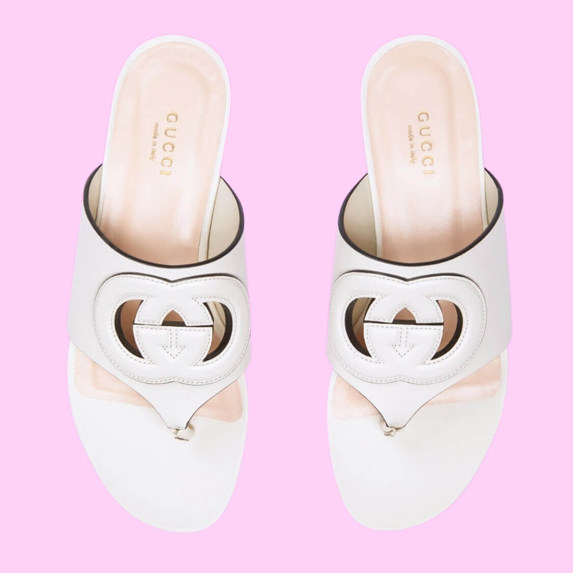 Interlocking G Cut-out Sandal