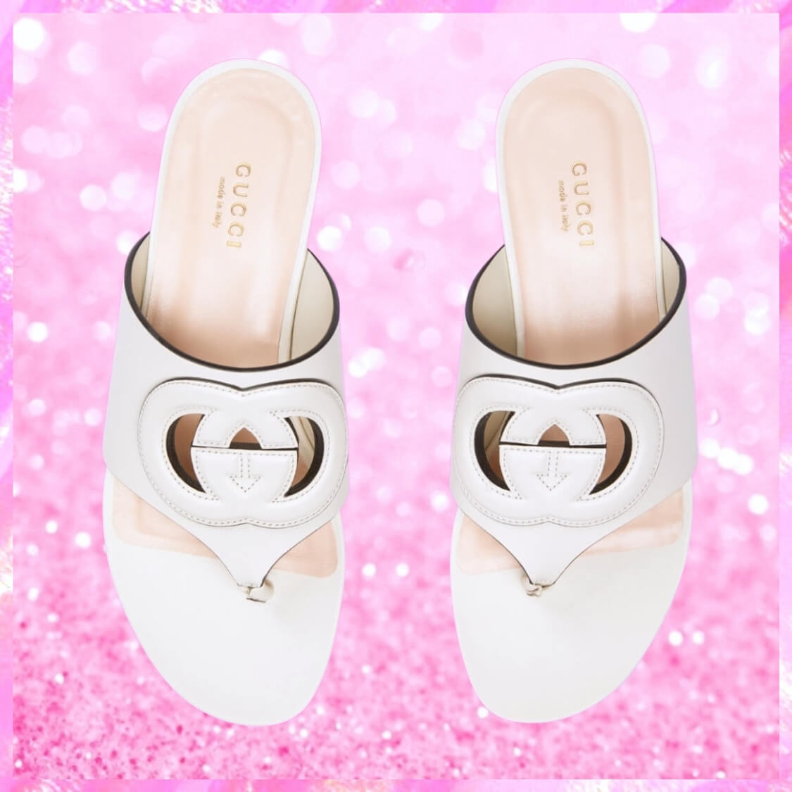 Interlocking G Cut-out Sandal