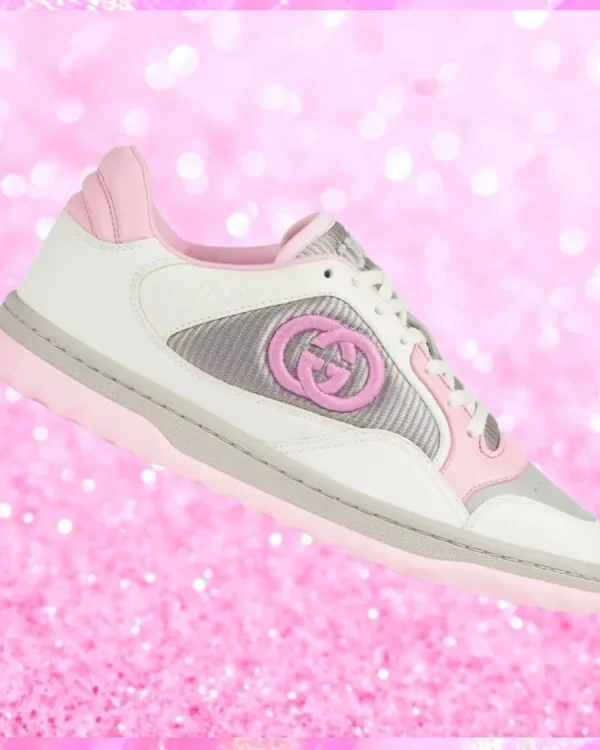 MAC80 Monogram Sneakers In Pink