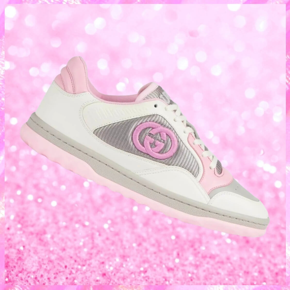 MAC80 Monogram Sneakers In Pink