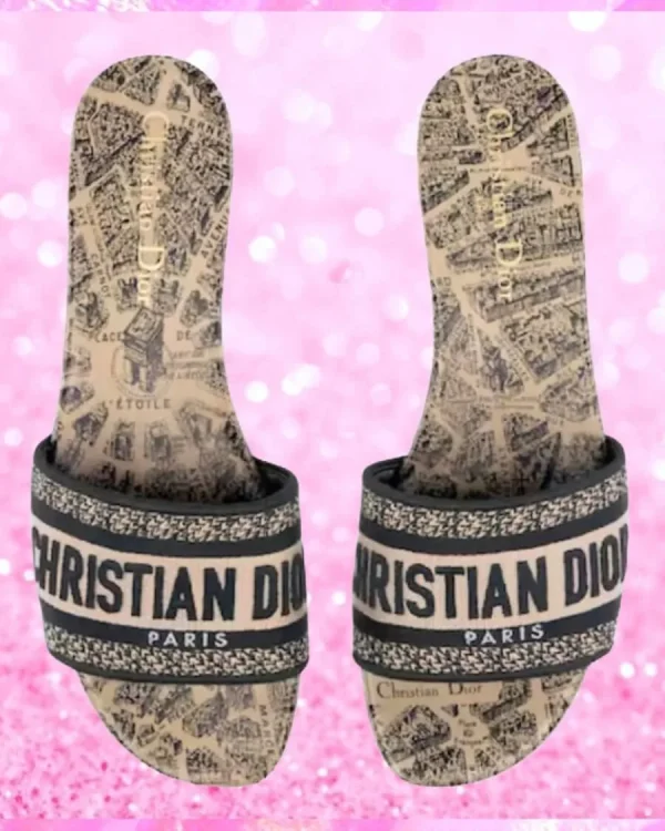 Monogram DWAY Slide Sandals