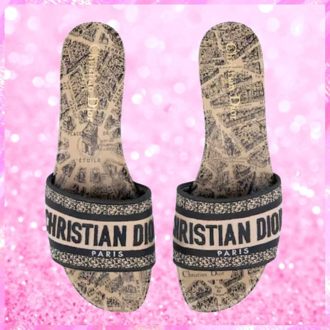 Monogram DWAY Slide Sandals