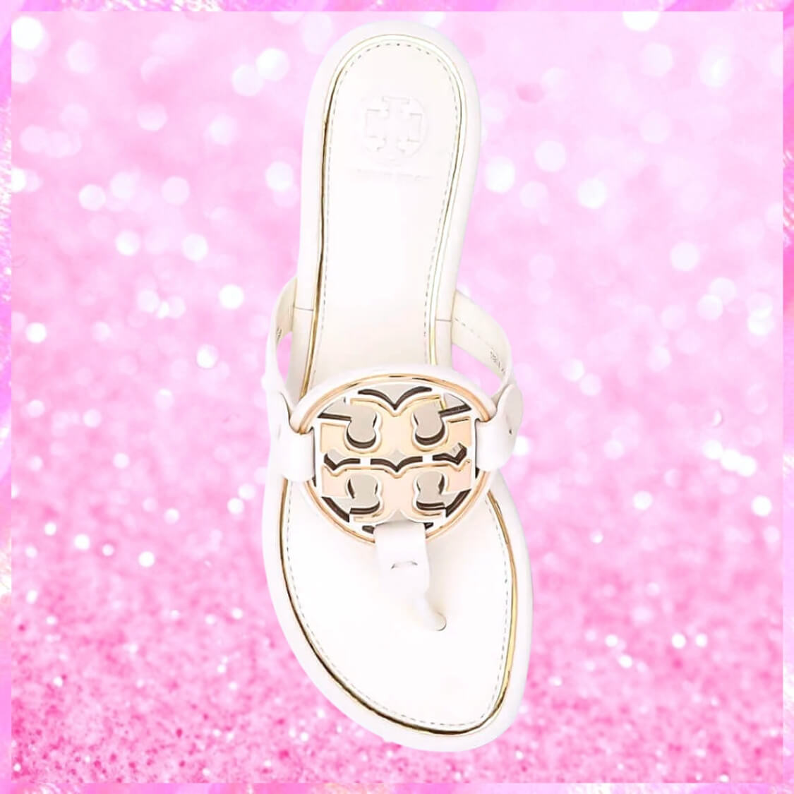 Miller Flat Sandals In White