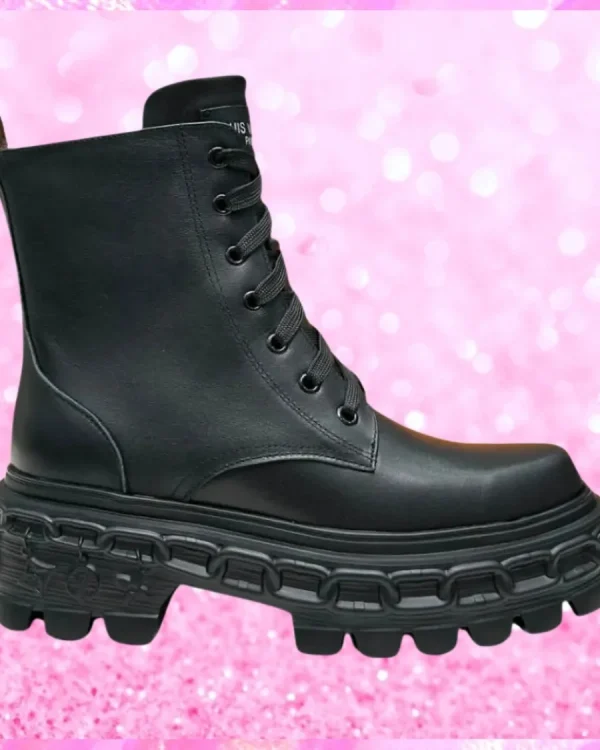 Monogram Doc Martens Boots