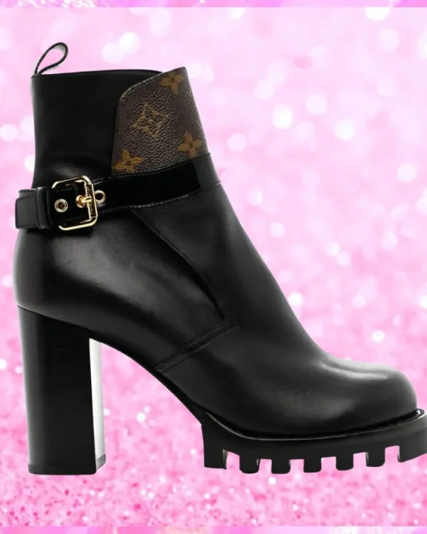 Monogram Star Trail Ankle Boots
