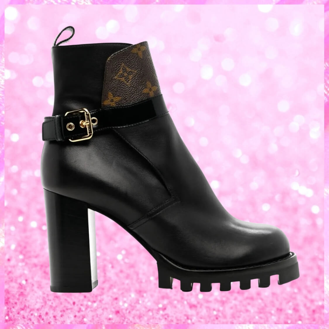 Monogram Star Trail Ankle Boots
