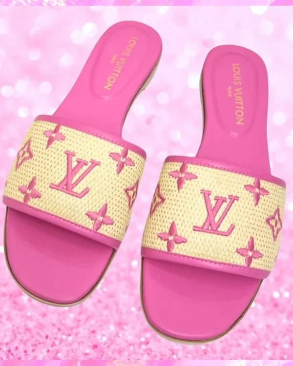 Revival Mule Sandals In Pink