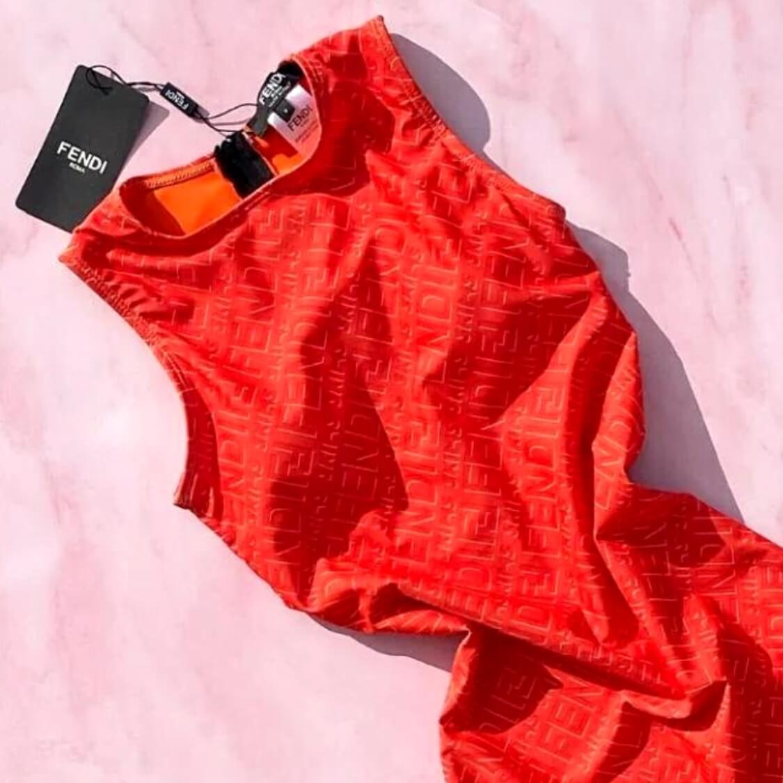Monogram Fitted Romper