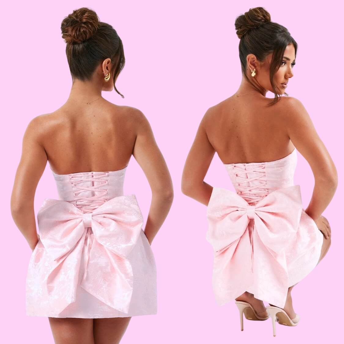Bow Back Dress