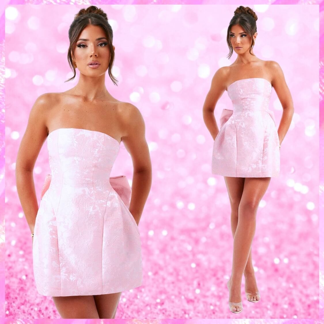 Bow Back Dress