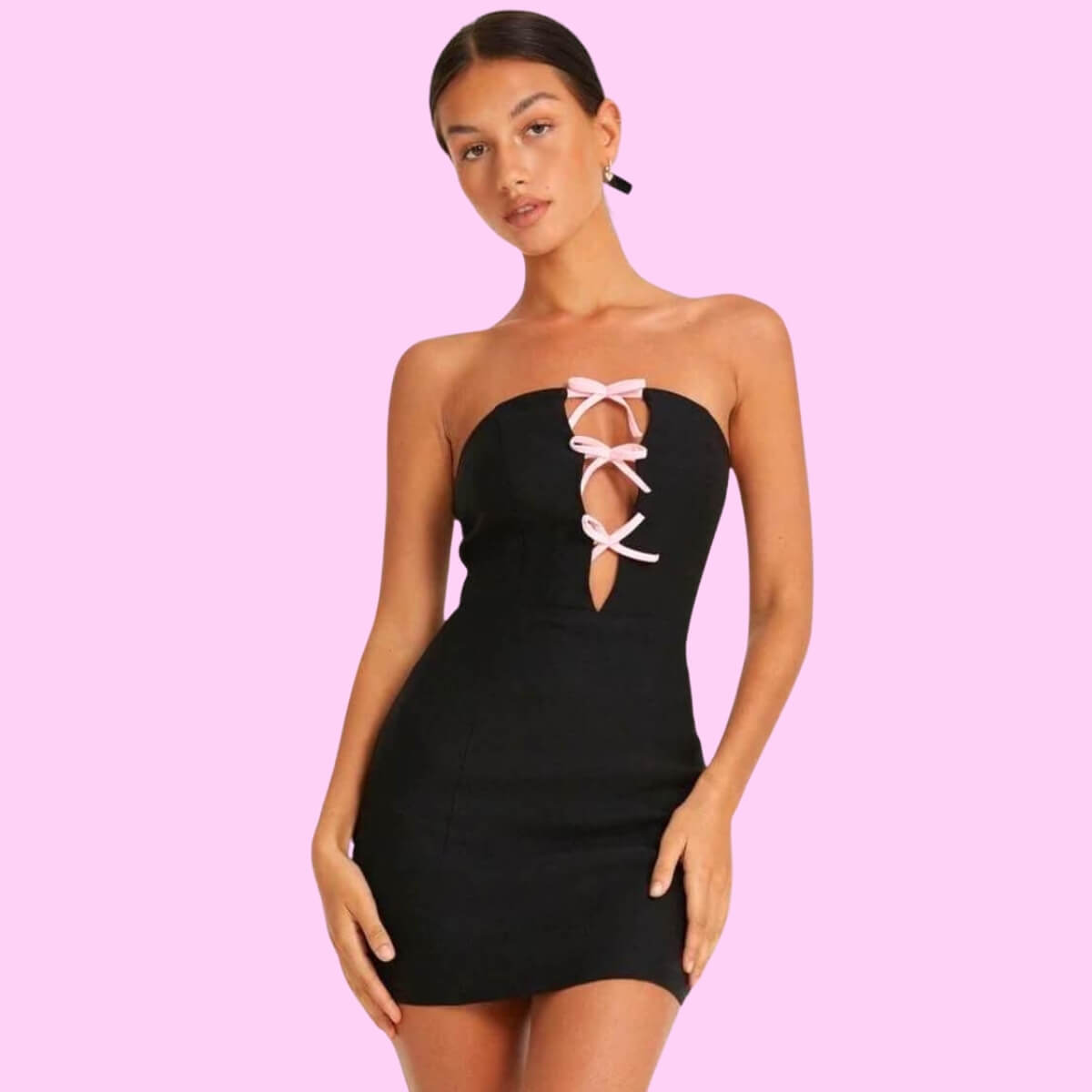 Bow Mini Dress