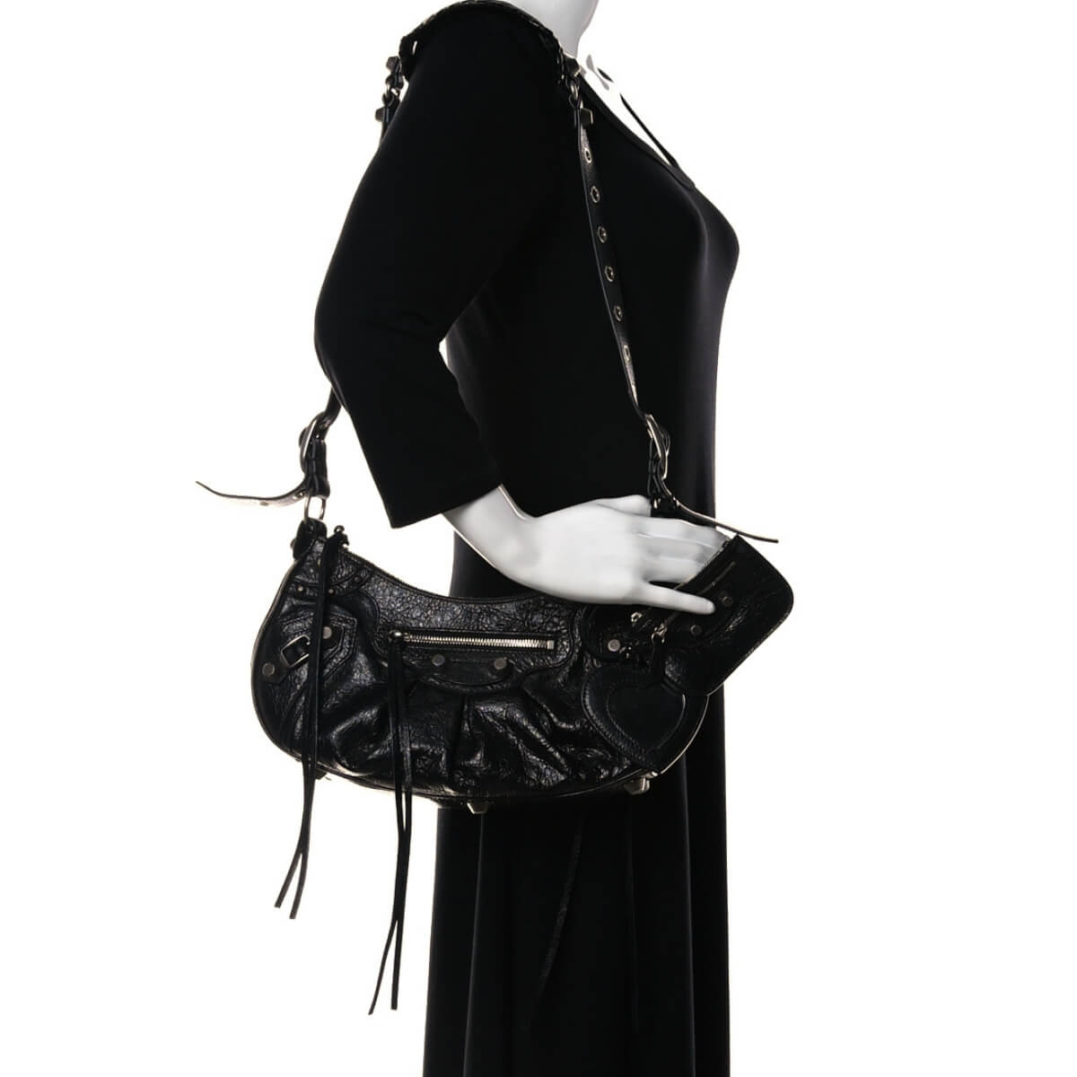 Balenciaga Designer Agneau Arena Le Cagole Shoulder Bag, Balenciaga Handbag, Designer Handbag, Cheap Designer Handbag, Designer Handbag