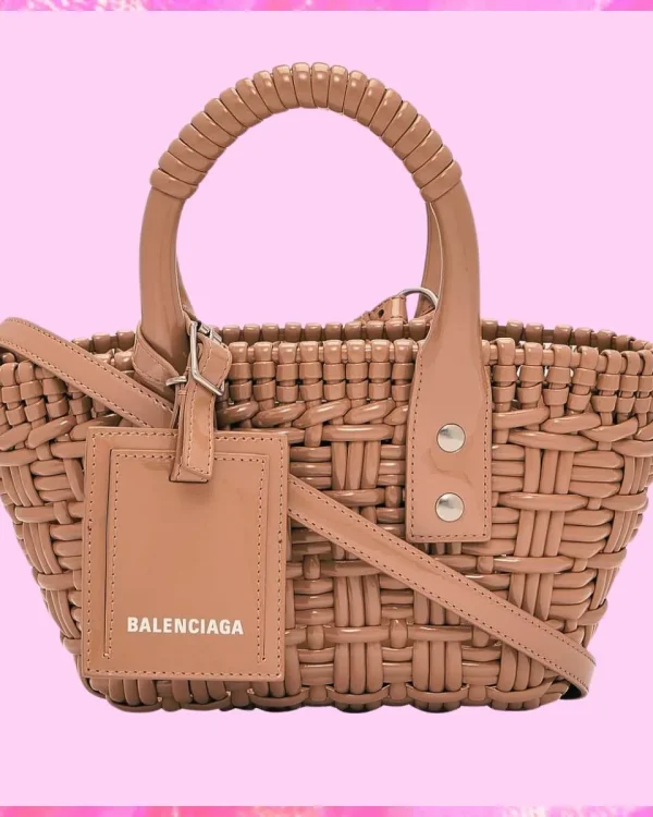 Balenciaga Designer Bistro Panier Woven Bag, Balenciaga Handbag, Designer Handbag, Cheap Designer Handbag, Designer Handbag