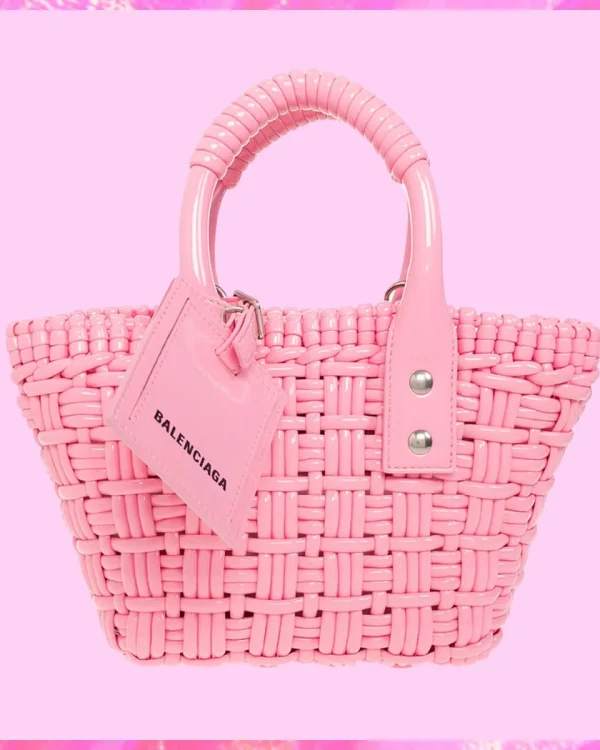 Balenciaga Designer Bistro Panier Woven Bag, Balenciaga Handbag, Designer Handbag, Cheap Designer Handbag, Designer Handbag