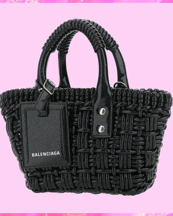 Balenciaga Designer Bistro Panier Woven Bag, Balenciaga Handbag, Designer Handbag, Cheap Designer Handbag, Designer Handbag