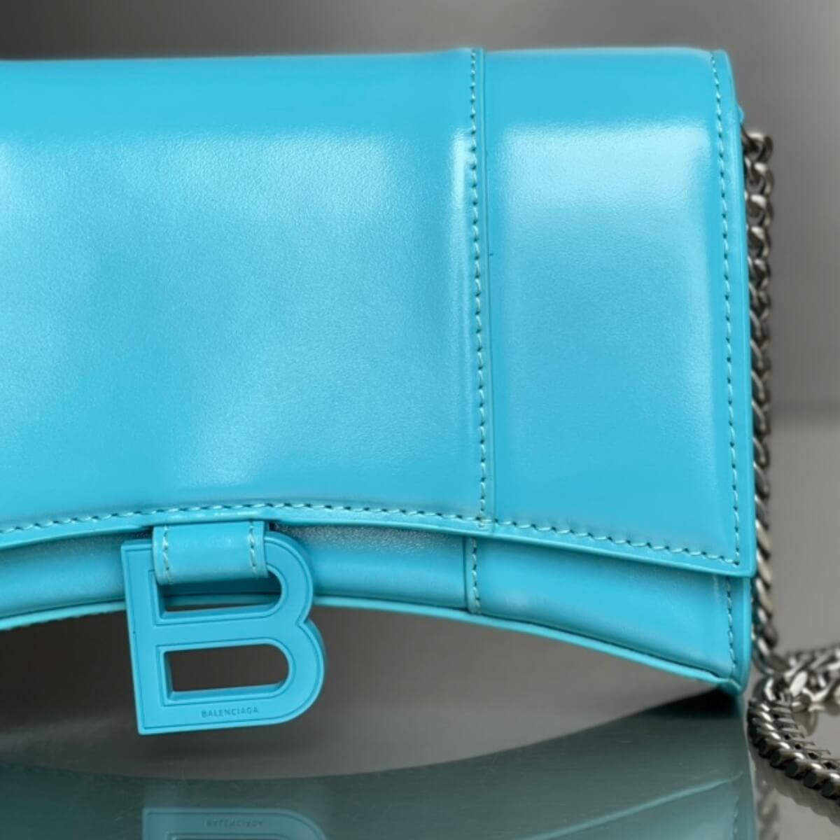Balenciaga Designer Hourglass Chain Handbag, Balenciaga Handbag, Designer Handbag, Cheap Designer Handbag, Designer Handbag