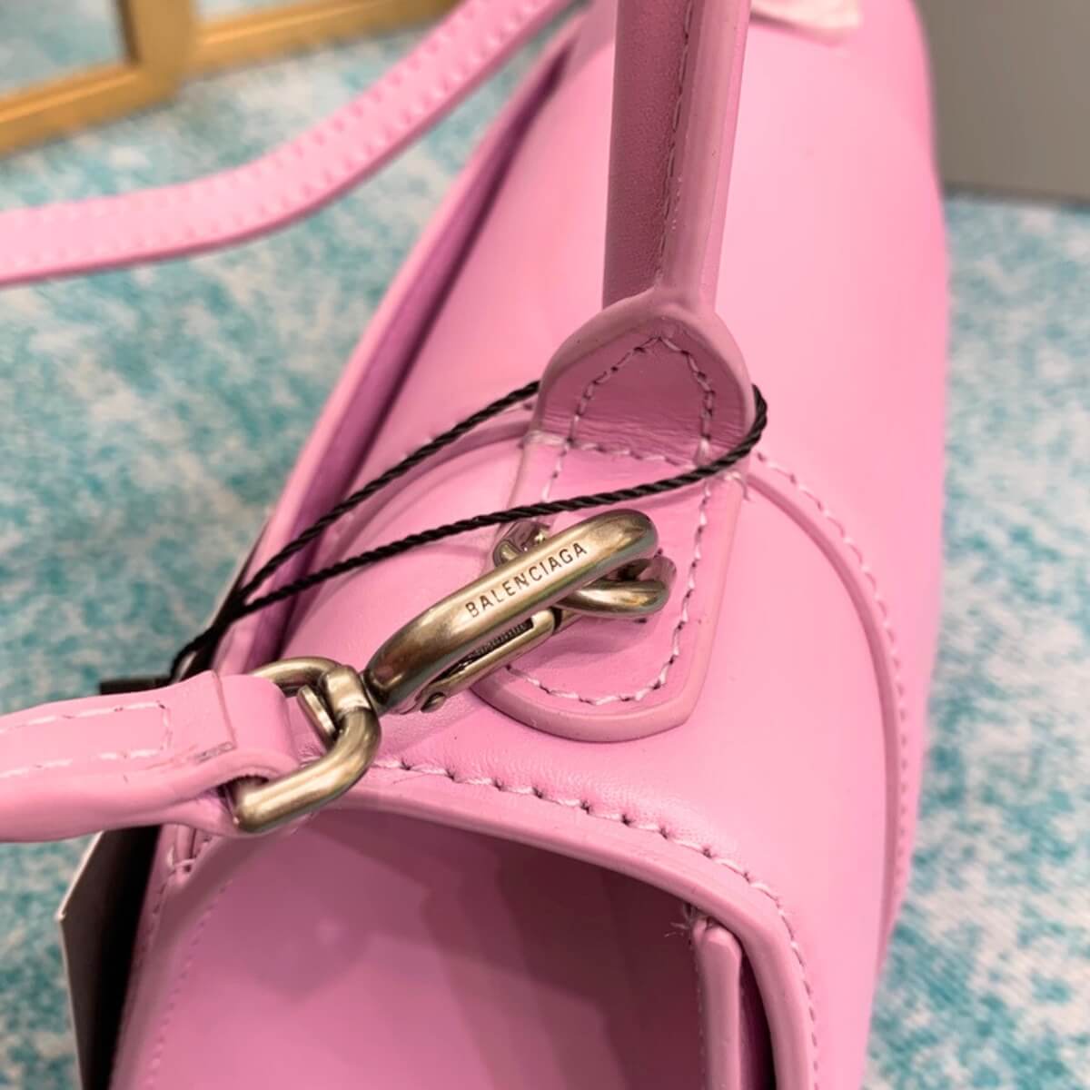 Balenciaga Designer Hourglass Chain Handbag, Balenciaga Handbag, Designer Handbag, Cheap Designer Handbag, Designer Handbag