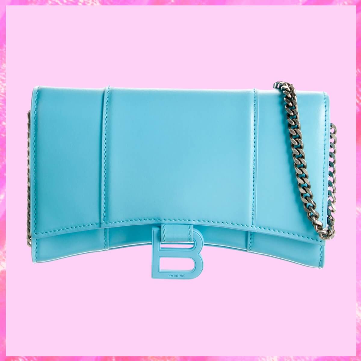 Balenciaga Designer Hourglass Chain Handbag, Balenciaga Handbag, Designer Handbag, Cheap Designer Handbag, Designer Handbag