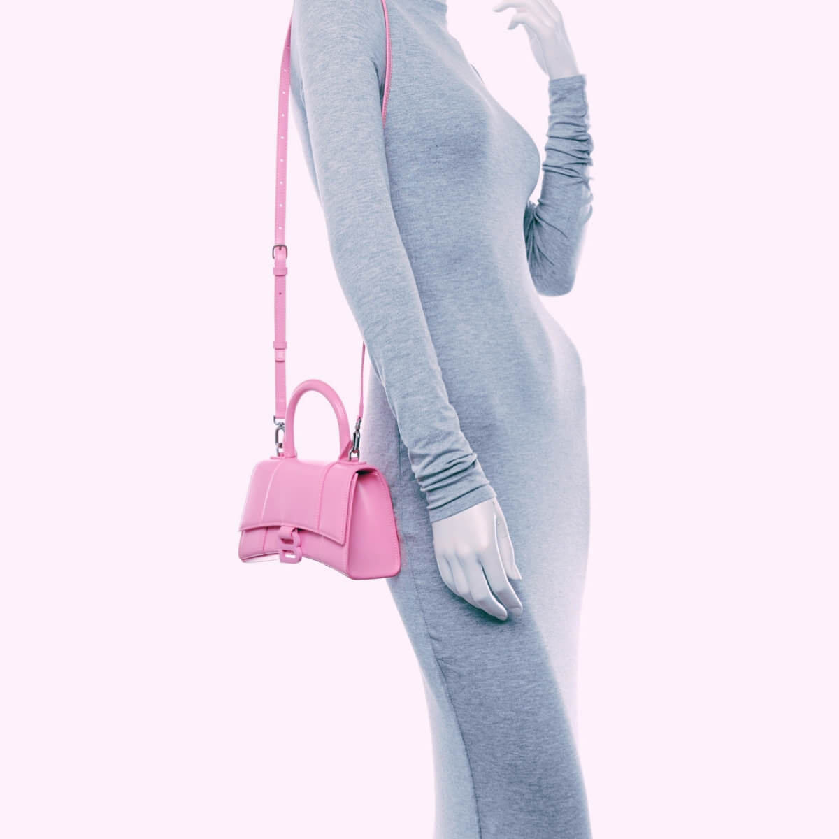 Balenciaga Designer Hourglass Chain Handbag, Balenciaga Handbag, Designer Handbag, Cheap Designer Handbag, Designer Handbag