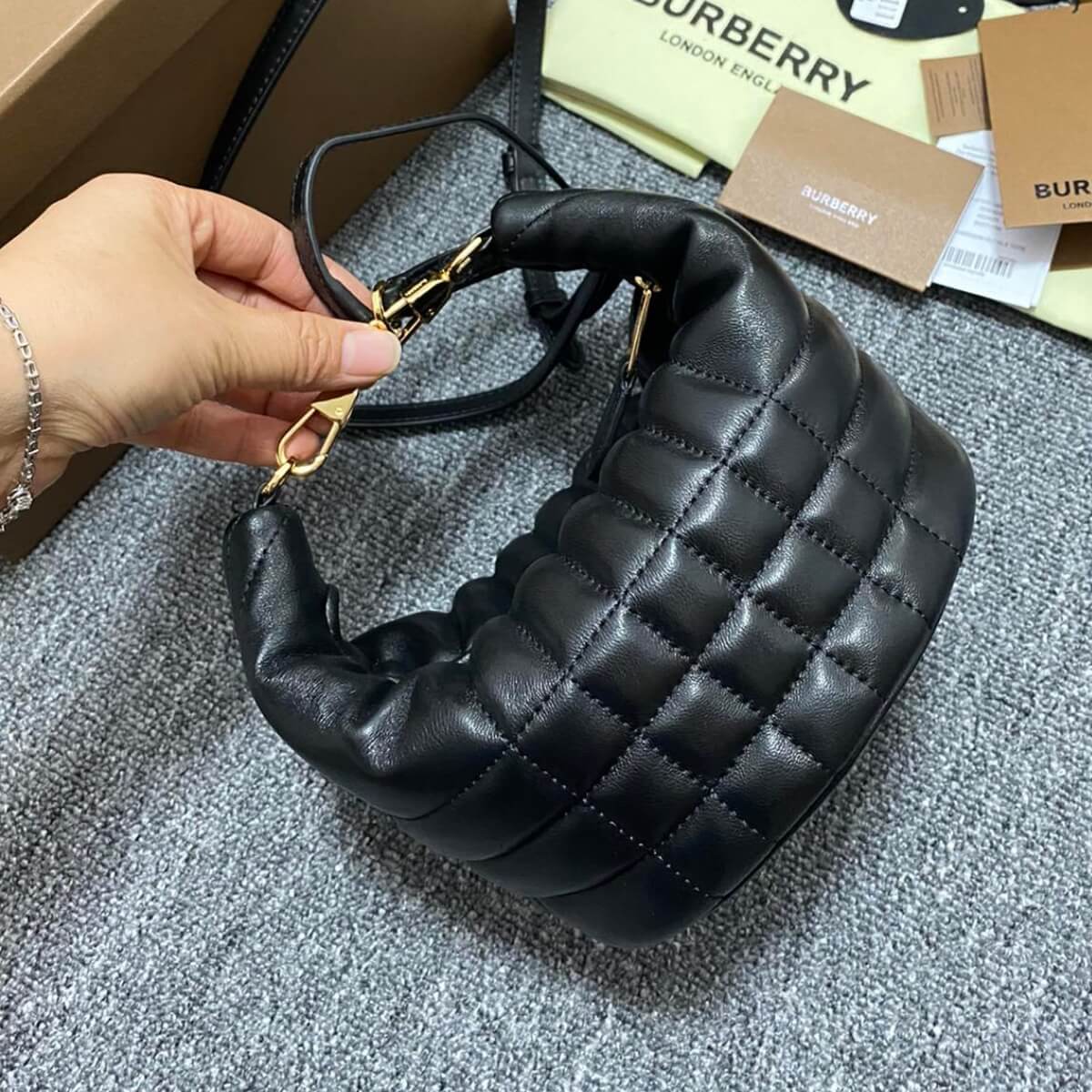 Burberry Designer Crescent Lola Shoulder Bag, Burberry Handbag, Designer Handbag, Cheap Designer Handbag, Designer Handbag