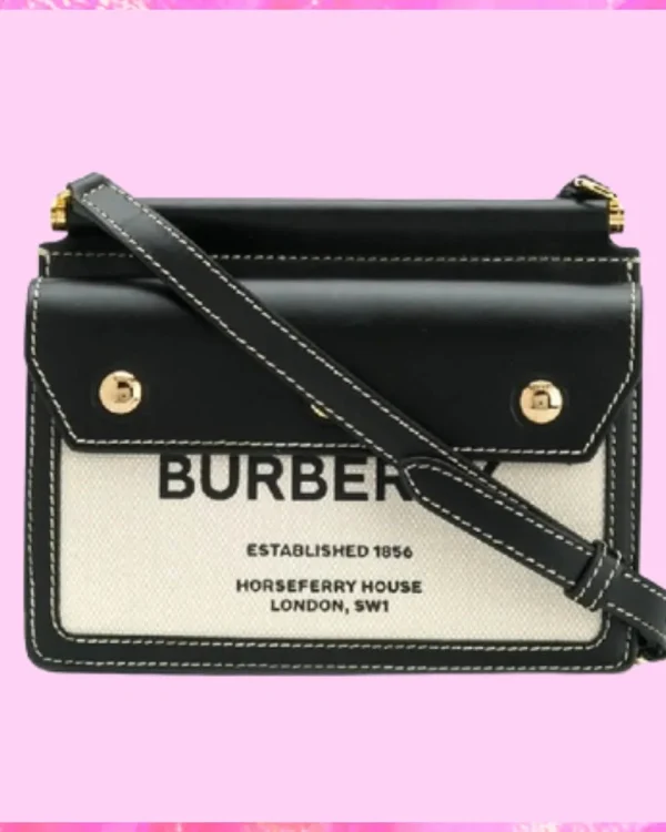 Burberry Designer Mini Horseferry Title Shoulder Bag, Burberry Handbag, Designer Handbag, Cheap Designer Handbag, Designer Handbag