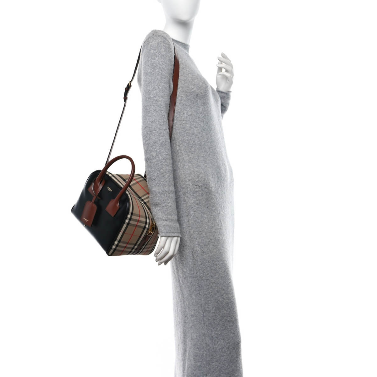 Burberry Designer Monogram Cube Bag, Burberry Handbag, Designer Handbag, Cheap Designer Handbag, Designer Handbag